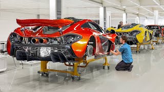 How They Build the Most Powerful Mclaren Supercars by Hand  Inside Production Line Factory [upl. by Akedijn]