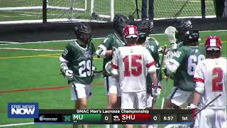 Mercyhurst Mens Lacrosse Captures Second GMAC Title in Three Years [upl. by Atikkin]