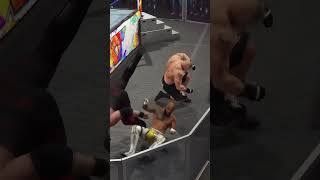 Ricochet VS brock lesner and Kane Challenge Match shorts 2k23 [upl. by Suoiradal]