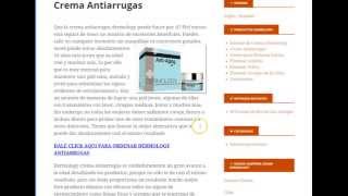 Comprar Crema Dermology  Crema Efectiva para las Arrugas [upl. by Malcah]