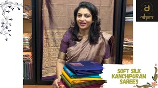 Soft silk kanchipuram saree collection [upl. by Loram]