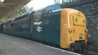 Deltic 55019 Cab ride ELR 111014 Part 1 LOCO TV UK [upl. by Hteik]