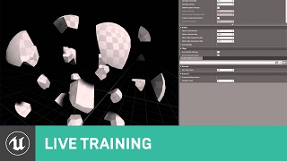 Making a Destructible Mesh  Live Training  Unreal Engine [upl. by Yllut]