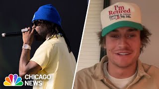 Cole Bennett talks Chief Keef and other shows at Summer Smash 2024 [upl. by Alilak]