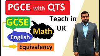 How to Ace PGCE English amp Math Equivalency requirement for PGCE [upl. by Lekkim]