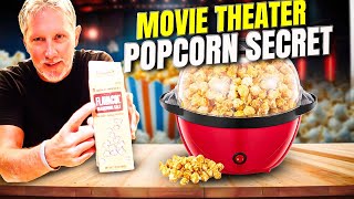 Why Movie Theater Popcorn is so Good movietheater popcorn [upl. by Colpin576]