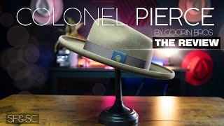 We reviewed the COLONEL PIERCE Fedora By Goorin BrosWhich Fedora Should I Buy [upl. by Gershom]