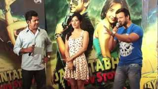 Jayantabhai Ki Luv Story  Press Conference  First Look Unveiled [upl. by Adnohral]