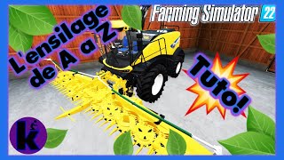 Tuto ensilage farming simulator 22🚜😍 10 méthodes pour faire de lensilage😁🐮 Guide ensilage fs22 [upl. by Arihppas14]