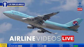 🔴LIVE Los Angeles LAX Airport Plane Spotting  LIVE Plane Spotting [upl. by Mudenihc771]