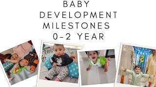 Baby Milestone development0  2 yearGrowth spurt Teething Motor amp Communication skills My story [upl. by Southworth]