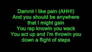 Eminem  Scary Movie Lyrics [upl. by Dolli18]