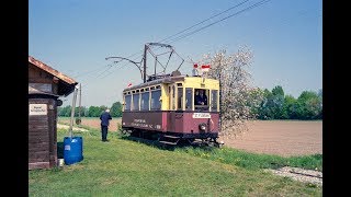 Florianerbahn  Straßenbahn Ebelsberg  St Florian 1990 und 1991 [upl. by Nodnnarb]