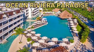 Walk Thru Tour Ocean Riviera Paradise Playa Del Carmen Mexico [upl. by Yeliab]