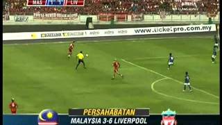 Malaysia vs Liverpool  Friendly match [upl. by Aneelak]