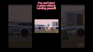 They were successful with the gearless landing🫡brazilianfunkshortsplaneedit [upl. by Ecaidnac285]