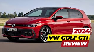 New Volkswagen 2024 VW Golf GTI Review Price amp Specs Features and More [upl. by Trebmal]