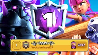 Keep Top1day3 with PEKKA BRIDGE SPAM deck😘Clash Royale [upl. by Nesmat]