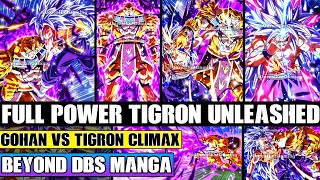 Beyond Dragon Ball Super Full Power God Of Destruction Tigron Vs Ultimate Beast Gohan Climax [upl. by Aro83]