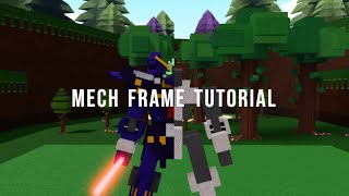 Mech Frame Tutorial  Build a Boat [upl. by Saiff]