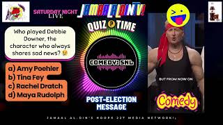 Comedy Quiz SNL😂 Post Election Who played Debbie Downer character who always shares sad news 😢 [upl. by Valerye]