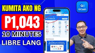 FAST PAYOUT P1043 LIBRE GCASH LARO LANG WITHDRAW SA GCASH  OWN PROOF [upl. by Lesslie]