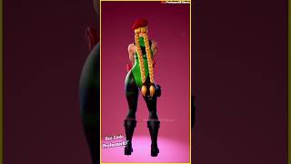 Fortnite Brite Moves Emote With Cammy Skin Thicc 🍑😜😍 [upl. by Strait]