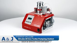 Pfeiffer Vacuum HiCube 80 Eco Turbo Pumping Station [upl. by Prue]