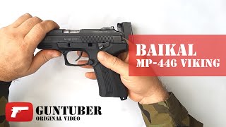 Baikal MP446 Viking 9mm Luger  How to Disassembly and Reassembly Field Strip [upl. by Leahcimnhoj]