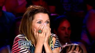 BRITAINS GOT TALENT 2014 SEMI FINALS  BARS amp MELODY [upl. by Allertse]