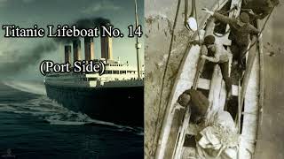 Titanic Lifeboat No 14  Port Side [upl. by Anderea]