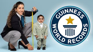 WORLDS SHORTEST MAN  Guinness World Records [upl. by Ellehcem]