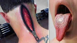 40 Most Realistic Tattoos Youve Ever Seen [upl. by Nuahsor]