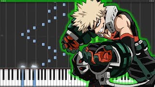 Boku no Hero Academia S2 OP 2 僕のヒーローアカデミア 2ndシーズン  quotSora ni Utaebaquot  quot空に歌えばquot Piano Synthesia [upl. by Dash]