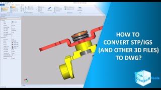 How to convert STPIGS and other 3D files to DWG [upl. by Wharton7]