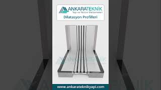 Dilatasyon Profili  ZU 4060 construction aluminium flooring [upl. by Learrsi967]