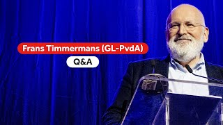 TERUGKIJKEN  Frans Timmermans GroenLinksPvdA beantwoordde jullie vragen [upl. by Drue]