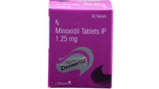 Xtra Denser M Tablets Minoxidil Tablets IP 125 mg [upl. by Mcmahon]