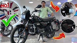 Finally Ye Hai Hero Splendor Plus Xtec 20 Ka Black Colour With 11 New Updates  splendor xtec 20 [upl. by Novanod899]