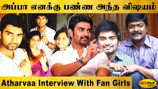 சமந்தா எப்பவும் உண்மையா இருப்பாங்க  Actor Atharva Interview  Jaya Max [upl. by Grimona]