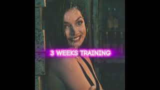 quot 3 Weeks Training quot  PALOMA No Time To die edit  Dont Be so shy Slowed shorts [upl. by Schell]