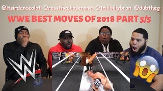 WWE Best Moves Of 2018 Part 55  REACTION [upl. by Aitnic]