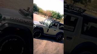 Thar roof carrier by ProMan  wwwpitstop13com  All India Delivery thar tharstatus thar4x4 [upl. by Enyal747]