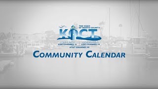 KOCT Community Calendar  Exp October 21 2019 [upl. by Etep878]