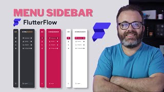 Como fazer um Menu SideBar no FlutterFlow  passo a passo  UX UI Design NoCode [upl. by Fabiano754]