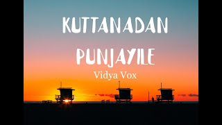 Vidya Vox Kuttanadan PunjayileLyrics  Kerala Boat Song [upl. by Darrell]