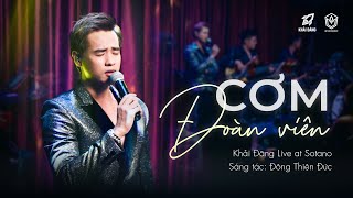 Khải Đăng  Cơm Đoàn Viên Live at Sotano Đông Thiên Đức [upl. by Mackenie676]