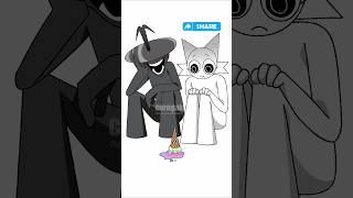 Do You Like Dropped Ice Cream Clurk x Wenda incredibox sprunki animation art shorts [upl. by Oetomit]