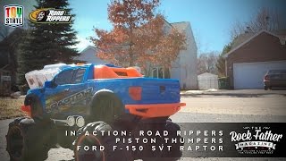 InAction Road Rippers Piston Thumper Ford F150 SVT Raptor Toy Review [upl. by Fania]