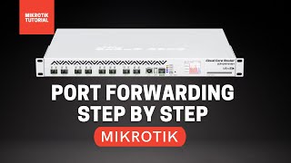 Port Forwarding Step by Step  Mikrotik Tutorial [upl. by Nosnorb]